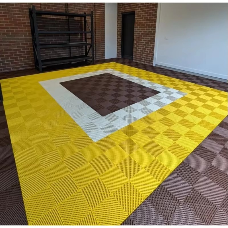 10 peças de pisos modulares an - Car Floor Mat avaliação e preço