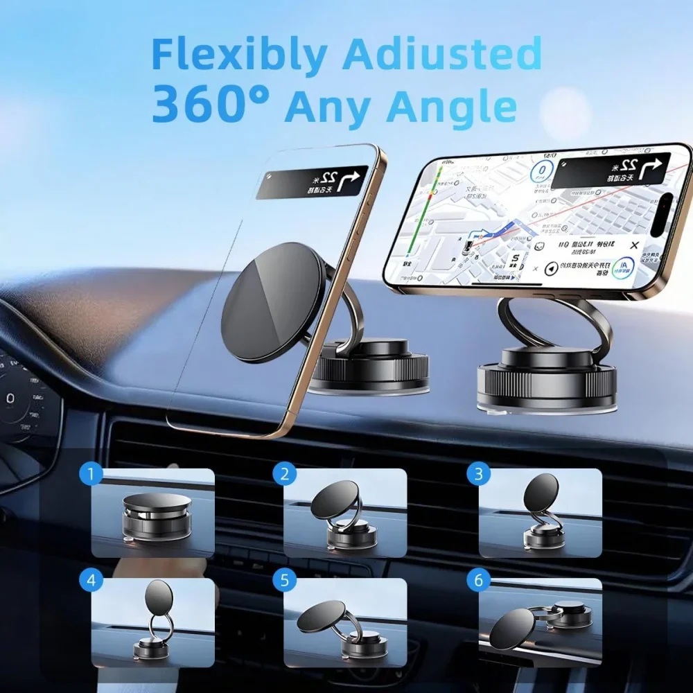 360 atualizado ° Suporte magné - Car Phone Holder avaliação e preço