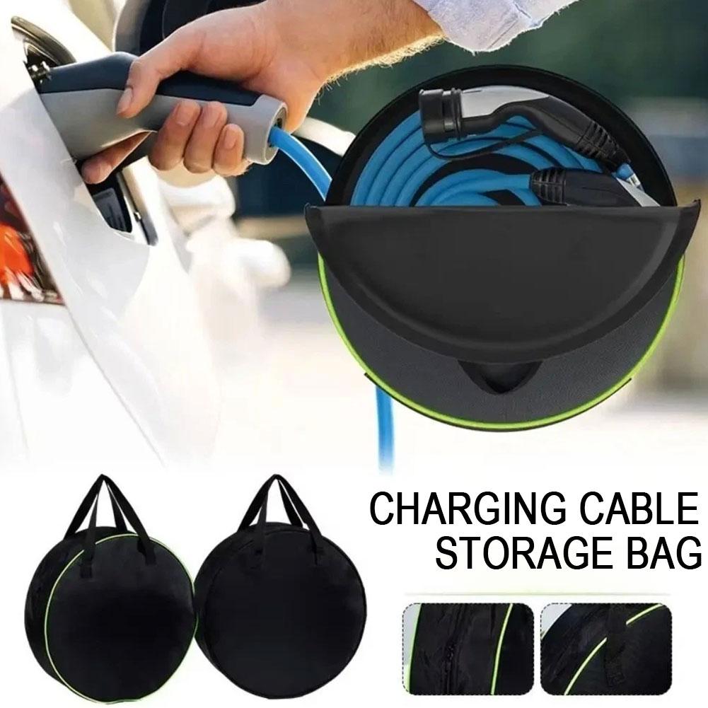 Bolsa de Armazenamento Redonda - Car Cable Organizer avaliação e preço